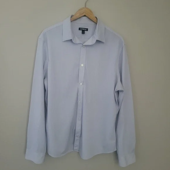 Express dress shirt large, 16 - 161/2, light blue Express dress shirt large, 16 - 161/2, light blue